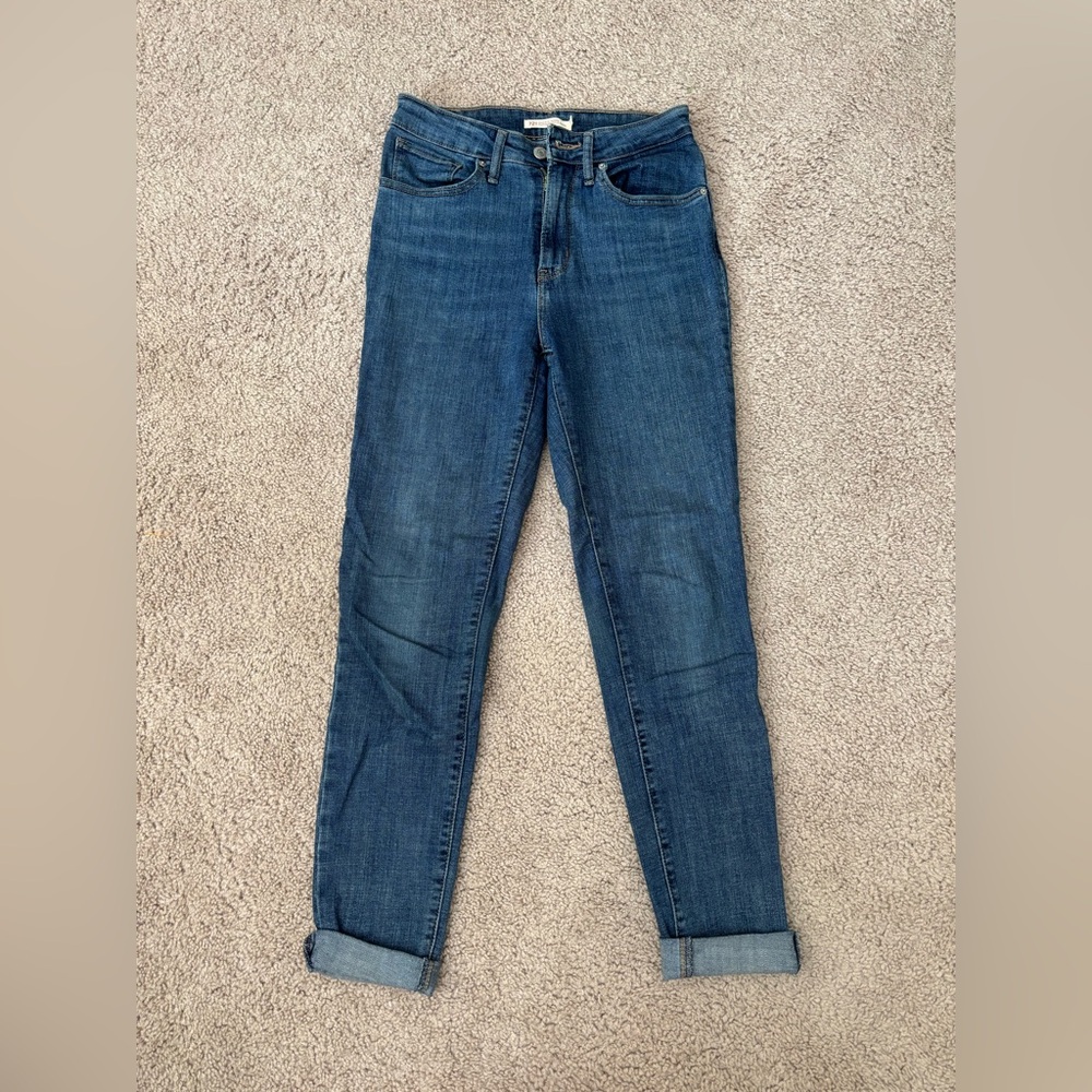 Levi’s high-rise skinny jeans sz27